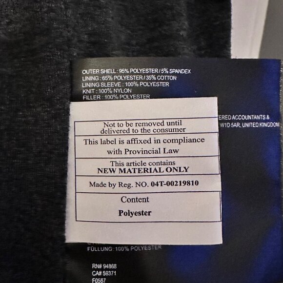 BERNARDO Women's Quilted Velvet Bomber Style Jacket Rust / Orange Size Small - Picture 9 of 9